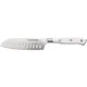 Santoku nož, rezilo 12,5 cm, bel