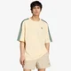 Majice adidas Adicolor 3-Stripes Oversized T-Shirt Warm Vanilla/ Collegiate Green S