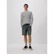 Reserved - Kratke hlače iz džinsa loose - indigo jeans