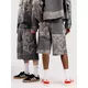 Jungles Jungles Flaming Dolphin moške kratke hlače grey denim
