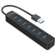 Orico USB hub sa 7 ulaza, USB 3.0, 1,5 m, crna (TWU3-7A-15-BK-EP)