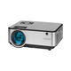 LED projektor KRUGER-MATZ LED50 WI-FI, 1920x1080 px, 50-120, 2800 lm, srebrne barve
