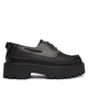 Nizki čevlji Tommy Jeans Archive 01 Boat Shoe Leather EN0EN03003 Črna