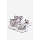 Kids sandals with Velcro Big Star LL374194 silver