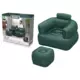 Bestway comfi cube fotelja na naduvavanje sa tabureom 107×99×80 cm ( 75137 )