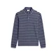 TOMMY HILFIGER Majica temno modra / bela