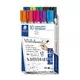 Komplet markerjev za belo tablo, 2 mm, stožčasti, STAEDTLER Lumocolor 351, 10 različnih barv, 10 kosov