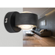 Globo 78290B - LED zidno svetlo RANDI LED/7W/230V 3000K crno
