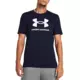 Under Armour Majica Ua Sportstyle Logo Update Ss 1382911 Mornarsko modra Loose Fit