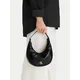 Ročna torba Calvin Klein Buckle Small Bag LV04F3513G Črna