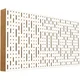 Mega Acoustic FiberPRO120 Binary Bean White/Light Brown Absorbent leseni panel (Kot novo)