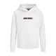 Jack & Jones Junior Majica JJMUNK nočno modra/ognjeno rdeča/pegasto bela