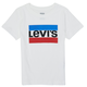 Levis  Majice s kratkimi rokavi SPORTSWEAR LOGO TEE  Bela