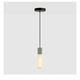 Siva viseća svjetiljka s mogućnosti zatamnjivanja o 6 cm Basalt – tala