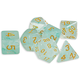 Set kockica Dice4Friends Frost - Swimming Pool, 7 komada