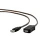 GEMBIRD produžni USB kabl, 10m (Crni) - UAE-01-10M,
