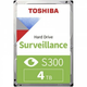 TOSHIBA S300 4TB HDWT840UZSVA 5400RPM