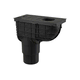 Enpro Sifon za strešni odtok Roof drain trap straight DN O 125/110 mm, black