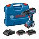 BOSCH PROFESSIONAL akumulatorska bušilica/odvi?ač+3 bateri?e 2.0 Ah +punjač u kućištu GSR 18V-50(06019H5005)