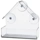 Okno hranilnica s priseski plast 225ml*15×15×6cm prozorno