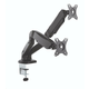 CONNECT IT CMF-3207-BK - Univerzalni nosač za 2 monitora 13-27” crne boje