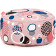 Tuli Beanbag Pouf Neskidiva navlaka - poliester uzorak Kolobeh Pink