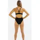 Womens swimwear finis skinback solid cabernet 32