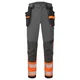 PORTWEST Radne pantalone EV442 - EV4 visokovidljive/ narandžasta/siva