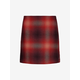 Tommy Hilfiger Wool Shadow Check Short Krilo 522041 Rdeča