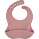 Canpol babies 51/029 pink silikonska portikla sa dzepom dots ( 51/029_pin )