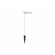 Spoljna LED lampa LED/7W/230V 3000K IP65 bela 102 cm