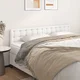 Vidaxl vidaXL Vzglavje postelje, 2 kosa, belo, 80x5x78/88 cm, umetno usnje