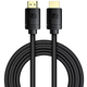 Baseus High Definition Series HDMI 2.1 cable, 8K 60Hz, 3D, HDR, 48Gbps, 3m (black) (6953156204171)