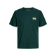 JACK & JONES Majica JJRUSH mornarska/svetlo rumena