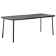 Vrtni stol tamnosivi 180 x 83 x 72 cm čelični