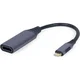 Gembird USB Type-C to HDMI display adapter, space grey | A-USB3C-HDMI-01