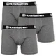 3PACK Moške boksarice Horsefeathers Dynasty heather anthracite (AM067B) L