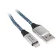 slomart Kabel TRACER USB-A Lightning M, 1m, črn/modri