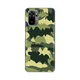 Silikonska maska za Xiaomi Redmi Note 10 4G/10s Army Print Skin maslina