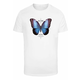 Mens T-shirt Become the Change Butterfly white
