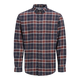 JACK & JONES Srajca Joshua Buffalo  marine / oranžna / bela