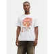 Jack & Jones Majica Holiday Cartoon 12287550 Bela Relaxed Fit
