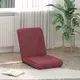 vidaXL Tlorisni stol Vinorodna rdeča 50 x 73 x 60 cm blago