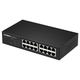 Edimax GS-1016 V2 mrežni prekidač Upravljano Gigabit Ethernet (10/100/1000) Crno