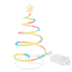 LED RGB božično drevo 27cm