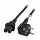 EFB napajalni kabel 220V C15 2m črn