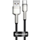 USB cable for USB-C Baseus Cafule, 66W, 0.25m (black)