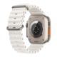 Apple Watch Ultra Ocean Band white 49mm