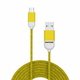 PANTONE Micro USB kabl MC001/ žuta