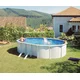 Gre Montažni Bazen/ Ovalni/ 6.1x3.75x1.2/ Beli